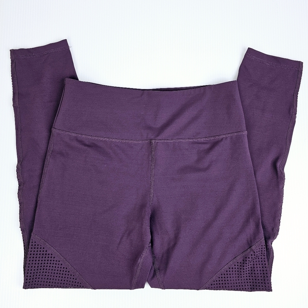 Zyia Active Purple Leggings, size 8-10